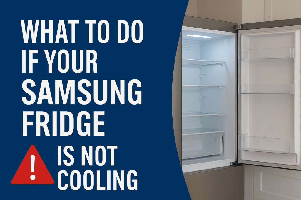 What To Do If Your Samsung Fridge Is Not Cooling (Hamilton ON Homeowner Guide)