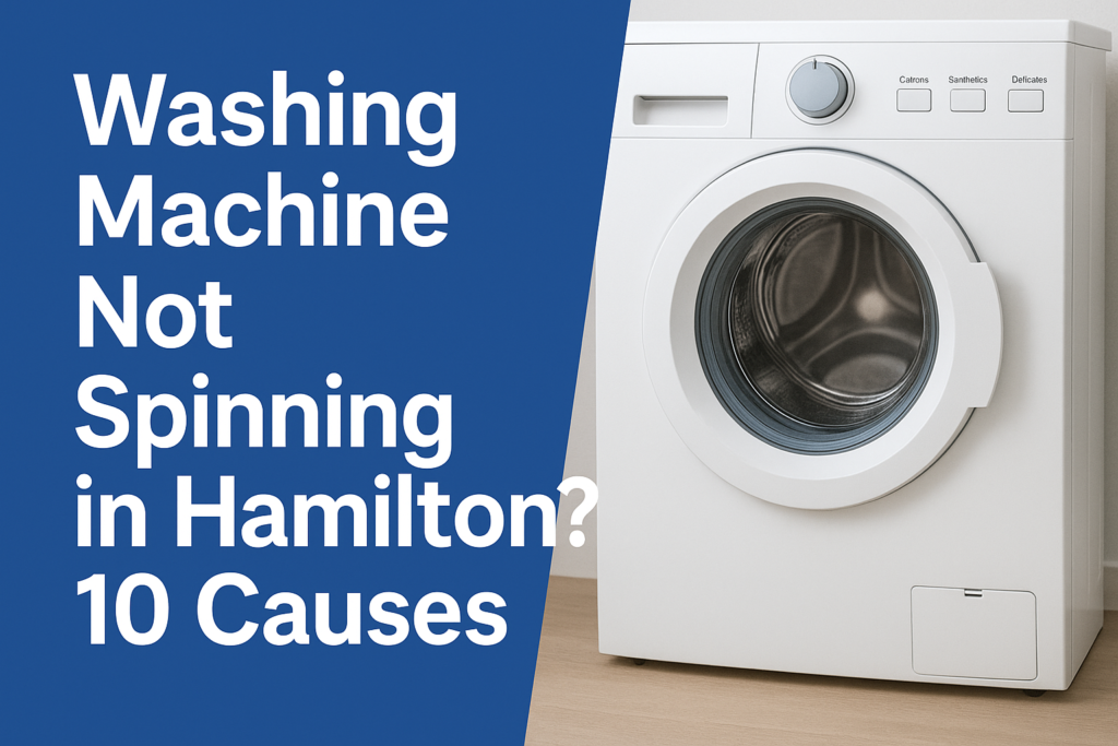Washing machine issues in Hamilton