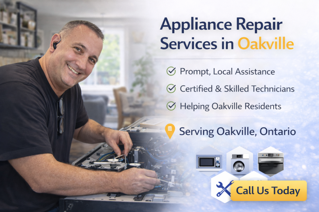 Appliance Repair Services in Oakville