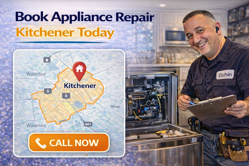 Book Appliance Repair Kitchener Today