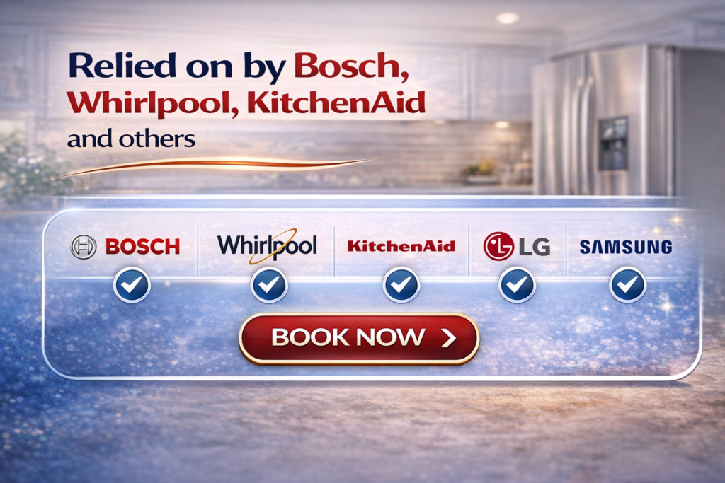 Relied on by Bosch Whirlpool Kitchenaid and others