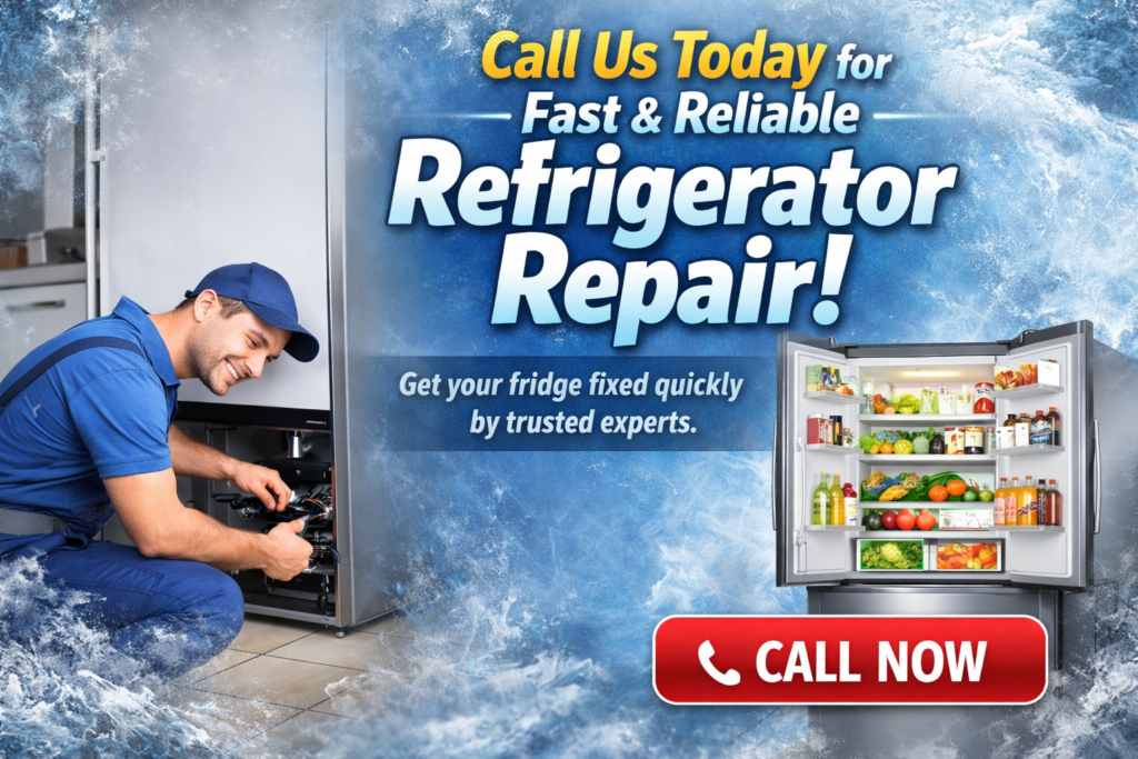 Call us today to address your refrigerator repair needs