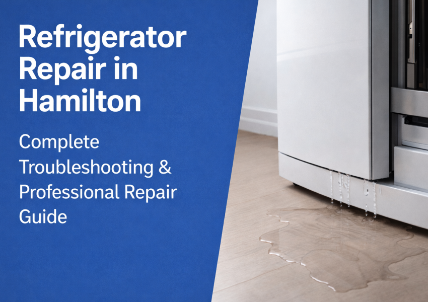 Refrigerator Repair in Hamilton — Complete Troubleshooting & Professional Repair Guide