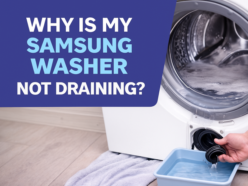 Why Is My Samsung Washer Not Draining (Victoria, BC Homeowner Guide)